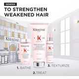 Kérastase - Genesis Light XMas Set - Haarverzorging - 200 ml Fondant Renforçateur + 250 ml Bain Nutri-Fortifiant + 150 ml Défense Thermique