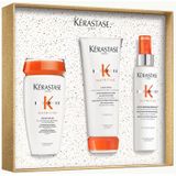 Kérastase - Nutritive Fondant XMas Set - Shampoo - 250 ml - Lait Vital Lotion - 200 ml - Lotion Thermique Universelle - 150 ml