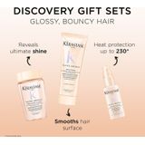 Kérastase - Gloss Absolu - Cosmetische Set - Voor Glanzend en Zacht Haar - Inhoud 80 ml Shampoo, 75 ml Conditioner, 45 ml Leave-in Spray