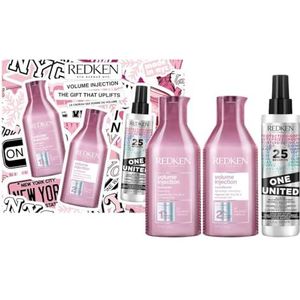 Redken - Volume Injection Gift Set - 150 ml + 2 x 300 ml - Crèmespoelingen