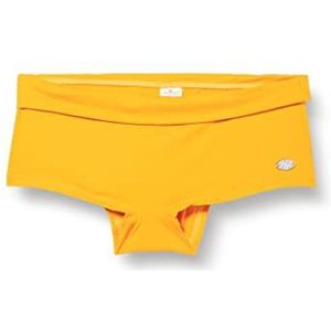 Bikinibroek voor dames met hoge opdruk, Geel., 46