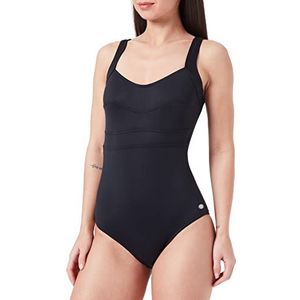 Haute pression Dames T8004 Co1 eendelig badpak, zwart, 38 grote maat EU, Zwart, 38 Grande taille