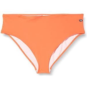 Haute pression Bikinibroekje voor dames, oranje koraal, 44 grote maten