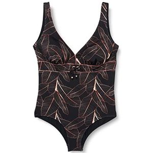 Haute pression Eendelig badpak voor dames, Meerkleurig, 38 grote maten