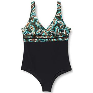 Haute pression Eendelig badpak voor dames, Meerkleurig, 52 Grande taille