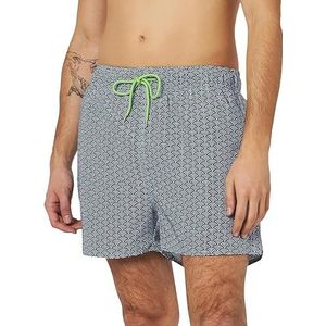 HAUTE PRESSION Boardshort, surfshort voor heren, geometrisch patroon B293 C01 M, Meerkleurig, 40-46