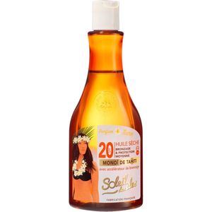 Soleil des iles perfume dry oil spf 20