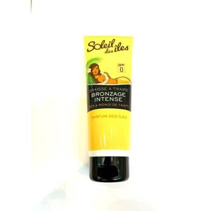 Soleil des Îles Réa and Monoï de Tahiti Intense Tanning Milk Grease - 125 ml