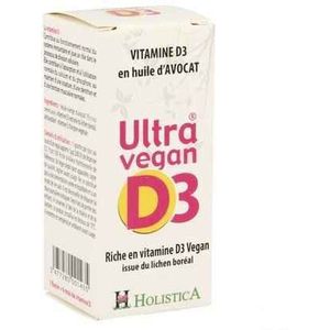 Ultra Vegan D3 Druppels 8ml Holistica  -  Bioholistic Diffusion