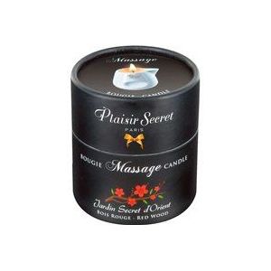 Fremdlabel Massage Candle Red Wood, 80 ml