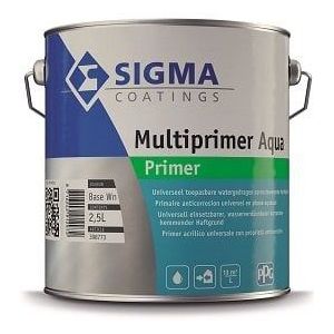 Sigma Multiprimer Aqua - 1 Liter - Wit / Kleur | 3479274696511 | Verf