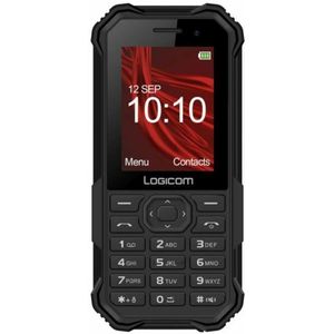 Logicom Mobiltelefon Xtrem 30 Dual SIM 2,4" 32 MB (2.40"), Sleutel mobiele telefoon, Zwart