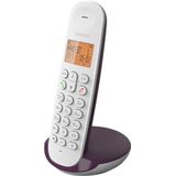 Logicom ILOA 150 Draadloze vaste telefoon zonder antwoordapparaat - Solo - Analoge & DECT-telefoons - Aubergine