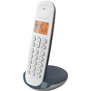 Logicom ILOA 150 Draadloze vaste telefoon zonder antwoordapparaat - Solo - Analoge en DECT-telefoons - Leisteen