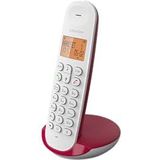 Logicom - ILOA 150 - Huistelefoon Draadloos - zonder antwoordapparaat - 1 Handset - Met Speaker - Dect-telefoon - Framboos