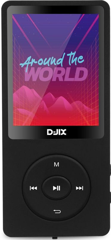 Logicom - D-jix M800 - MP3-speler - Zwart - 8GB