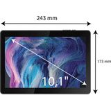 Logicom - Tab 130 - Tablet - Zwart - 10,1 inch - 32 GB geheugen - Android 13