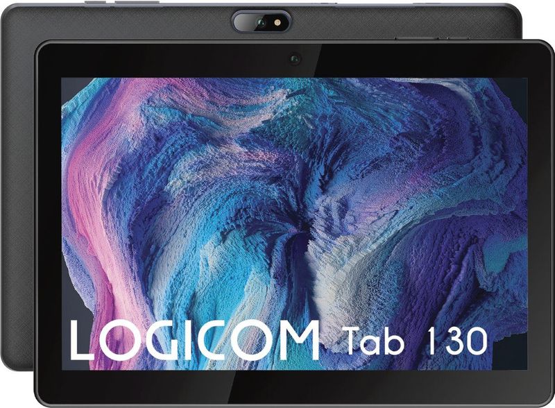Logicom - Tab 130 - Tablet - Zwart - 10,1 inch - 32 GB geheugen - Android 13