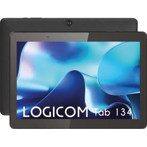 Logicom - Tablet 134 - 64GB - 10.1 Inch - 4GB RAM - Octa Core - Zwart - Wifi - Android 13