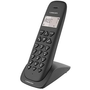 logicom Draadloze vaste telefoon - vaste wifi zonder voicemail - solo - analoge en DECT-telefoons - Logicom Vega 150 draadloze vaste lijn zwart
