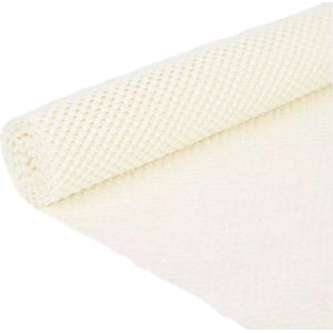 Kinvara Anti slip mat - Ondertapijt - 45x100 - Anti slip voor tafelkleed - Anti slip mat voor tapijt - Antislip voor matras - Wit
