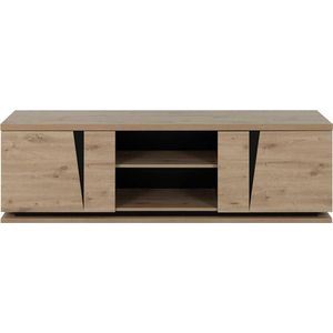 Tv-meubel Split 2 deuren 181cm - artisan eik