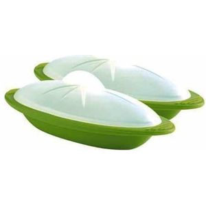 Mastrad - Minute Cooker stoomkoker mini groen, set van 2 - Mastrad