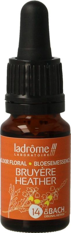 Ladrome - Heather bio - Bloesemremedie - 40% vol - Voedingssupplement