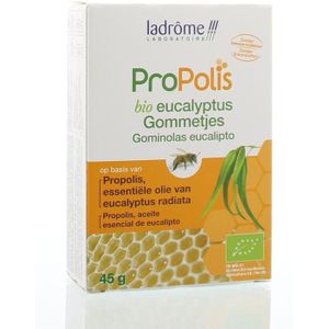La Drome - ProPolis Bio Eucalyptus Gommetjes - 45 Gram - Kruidenpreparaat