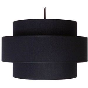 Lampenkap van Moulin CTBTTSATU4099/AMZ saturne, textuur, E27, zwart