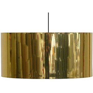 Lampenkap van Moulin MENB/402020/AMZ hanglamp, cilindrisch, textuur, E27, goudkleurig