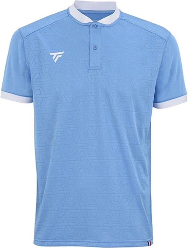 Tennispolo Tecnifibre Men Team Mesh Azur