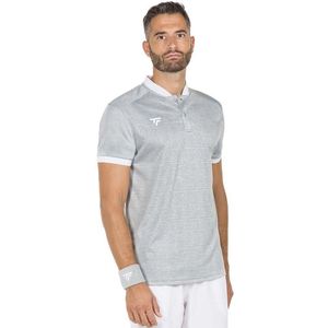 Tecnifibre Team Mesh Polo Met Korte Mouwen Grijs L Man