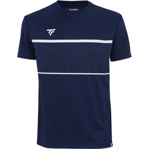 Tennisshirt Tecnifibre Men Team Tech Marine