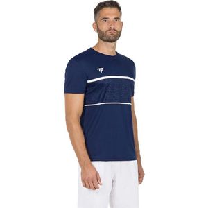 Tennisshirt Tecnifibre Men Team Tech Marine