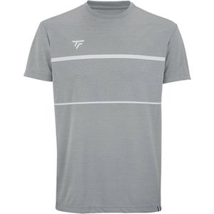 Tennisshirt Tecnifibre Men Team Tech Silver