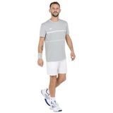 Tennisshirt Tecnifibre Men Team Tech Silver