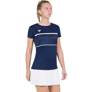 Tennisshirt Tecnifibre Women Team Tech Marine