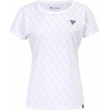 Tecnifibre - W.Graphique Tee - Sportshirt - Wit - Katoen-Polyester