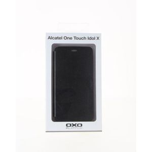 OXO PLATINUM Beschermhoes voor Alcatel One Touch Idol, zwart
