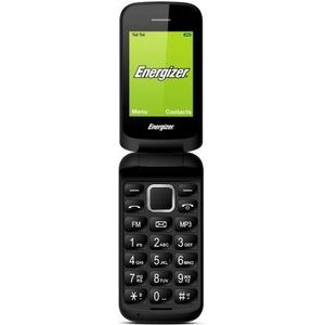 ENERGY E20 - 2G ontgrendelde mobiele telefoon - EU-toetsenbord - EU/US/UK/IN-stopcontacten (scherm: 2, 40 inch - 32 MB - Dual Sim) zwart