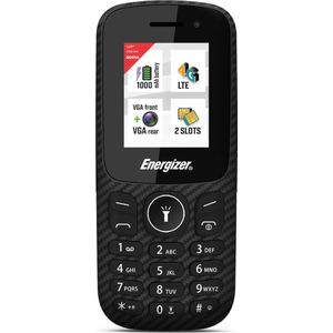 Energizer - E130s - Mobiele Telefoon - Koolstofzwart - 4G - Dual SIM