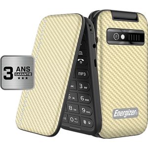 Energizer FLIP TELEFOON DIAMANTEN E282SCD GD (2.80"", 4 MB), Sleutel mobiele telefoon, Goud