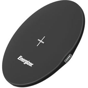 ENERGIZER - Snelle 15W Qi-inductielader voor smartphone - Compatibel met iPhone en Samsung modellen - Zwart