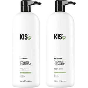 KIS - Kappers KeraClean Volume - 2 x 1000 ml - Shampoo