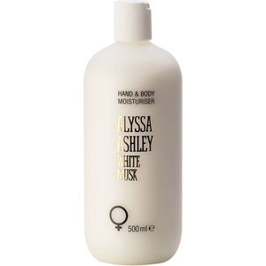 Alyssa Ashley - White Musk - Hand & Body Moisturiser - 500 ml - Bodylotion