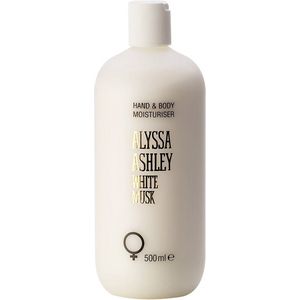 Alyssa Ashley White Musk Hand & Body Moisturiser - 500 ml - Bodylotion