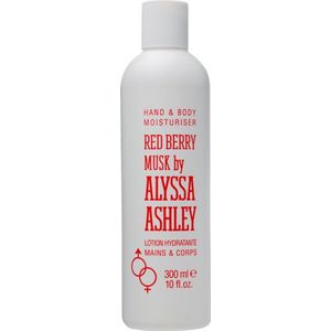 Alyssa Ashley - Red Berry Musk - Hand & Body Lotion - 250ml - Hydraterend