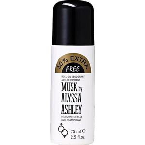 Alyssa Ashley Musk Roll on Deodorant Lichaamsverzorging 75 ml