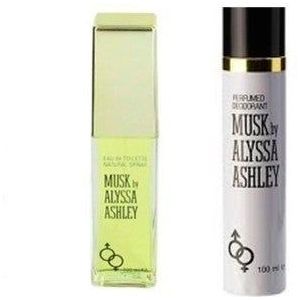 Parfumset voor Uniseks Alyssa Ashley Musk 2 Onderdelen